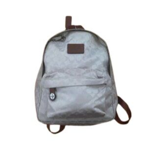 Coach Backpack Ivory Vintage Zipper Pouch NWOT
